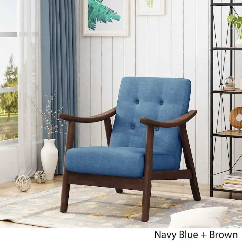 Chabani Mid-Century Modern Accent Chair by