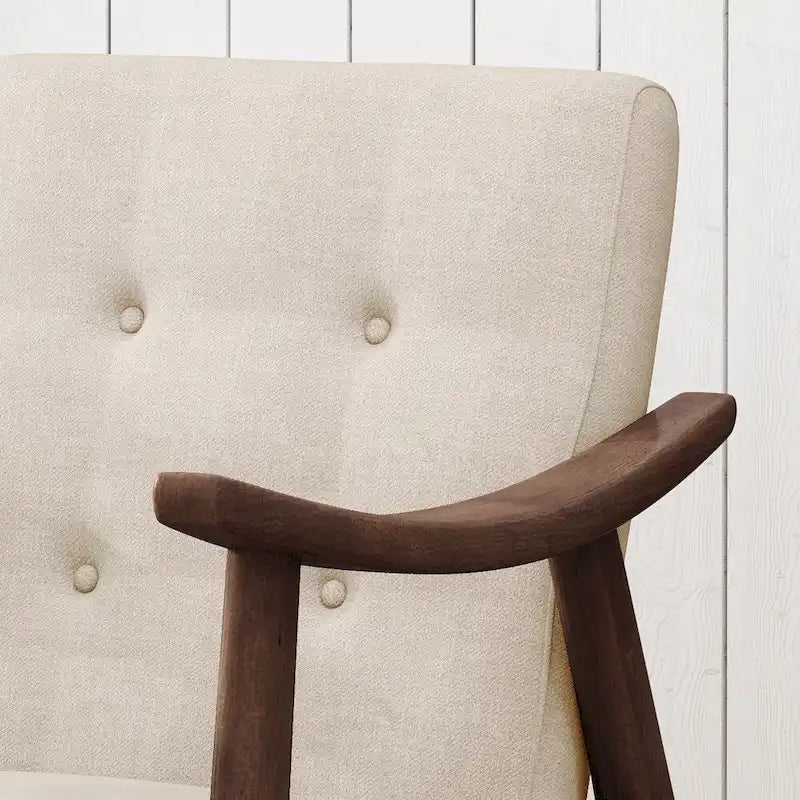 Chabani Mid-Century Modern Accent Chair by