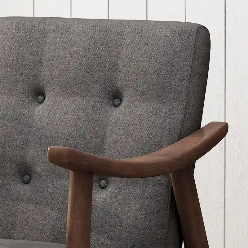 Chabani Mid-Century Modern Accent Chair by