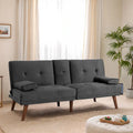 60 Small Loveseat, 3 in 1 Cute Convertible Sofa Bed