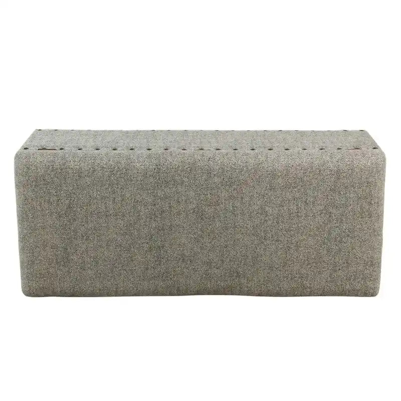 Reze Storage Bench with Nailhead Trim