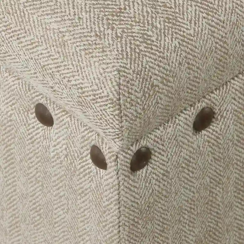 Reze Storage Bench with Nailhead Trim