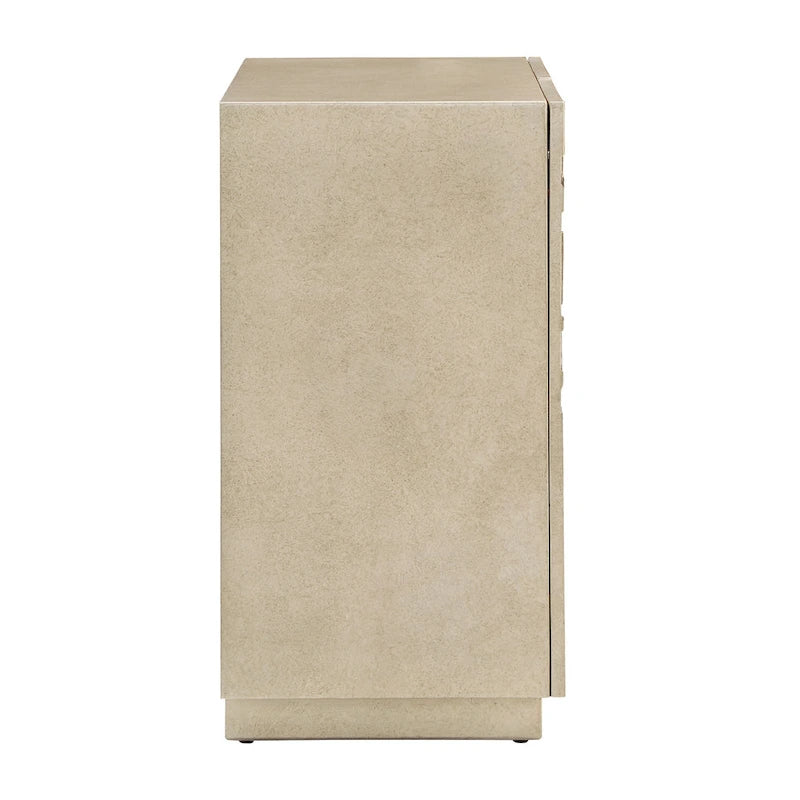 Emiri 35 Wide 2-Door Hand-Painted Accent Cabinet by