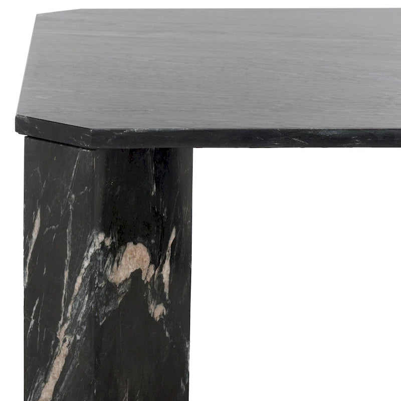 Couture Elseline Marble Top Square Coffee Table - 40 In. W x 40 In. D x 15 In. H - 40Wx40Dx15H