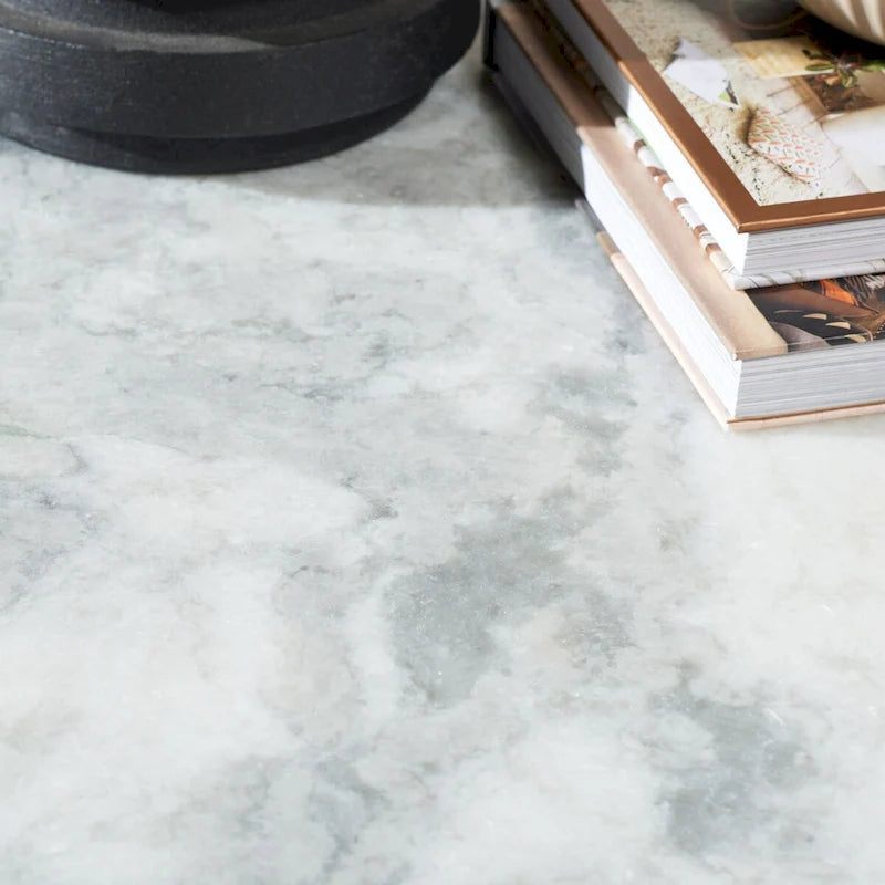 Couture Elseline Marble Top Square Coffee Table - 40 In. W x 40 In. D x 15 In. H - 40Wx40Dx15H