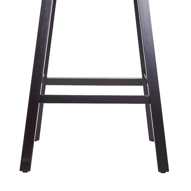 Moore Modern Rubberwood Swivel 33.25-Inch Barstool (set of 2) by